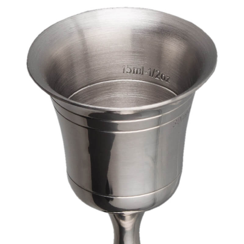 Double mesure de bar - Acier inoxydable (30/60ml) Double mesure de bar - Acier inoxydable (30/60ml)
