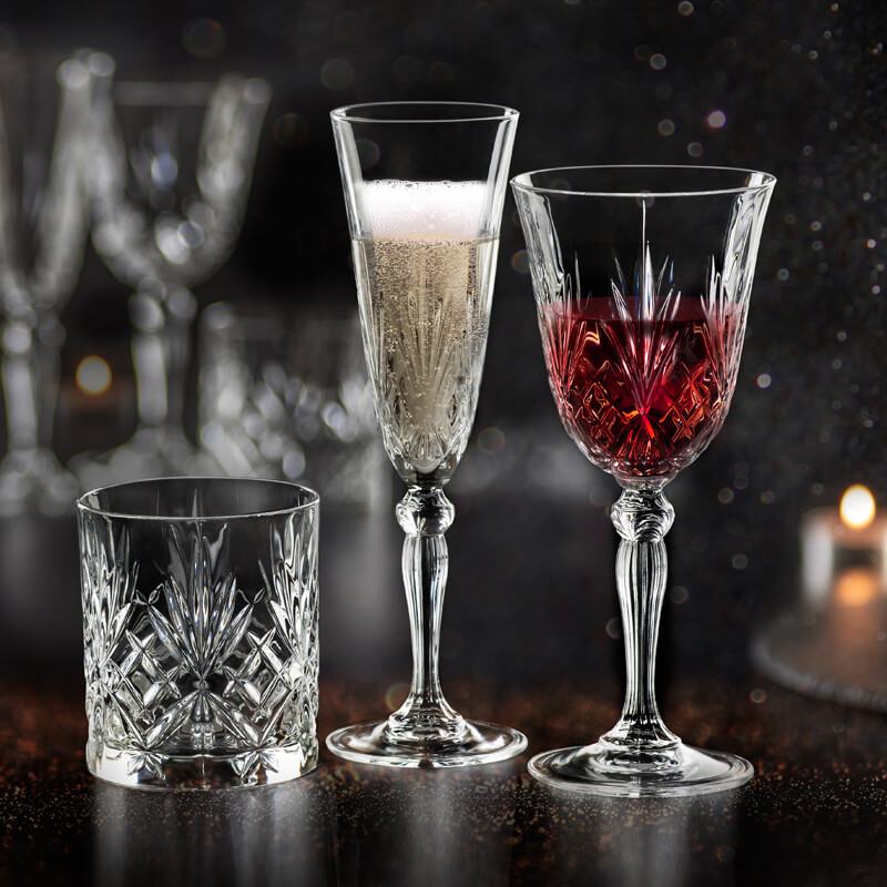 Set de verres Melodia, RCR - 18 parties Set de verres Melodia, RCR - 18 parties