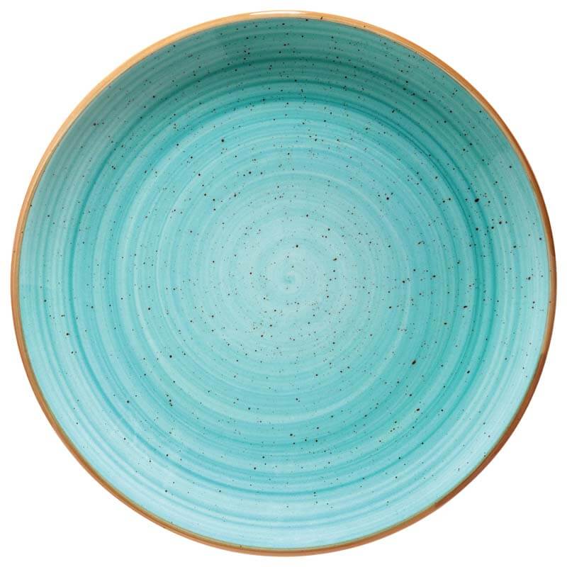 Bonna Aura Aqua Assiette Gourmet plate 21cm turquoise - 12 pièces Bonna Aura Aqua Assiette Gourmet plate 21cm turquoise - 12 pièces