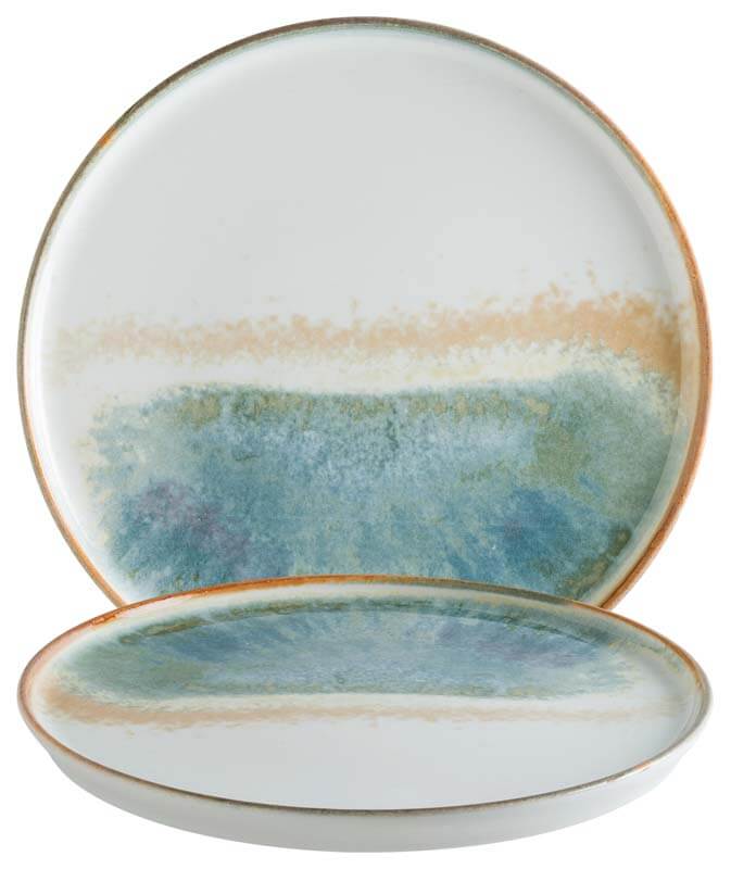Bonna Fium Assiette plate Hygge 16cm bleu - 12 pièces Bonna Fium Assiette plate Hygge 16cm bleu - 12 pièces