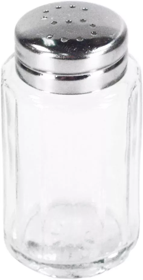 Poivrière - verre - 7x4cm Poivrière - verre - 7x4cm