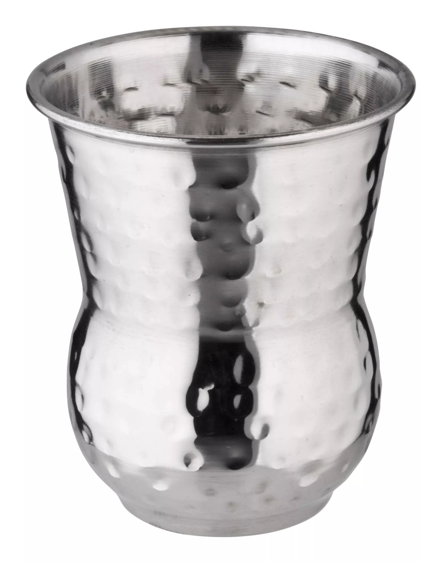 Gobelet à juleps Maroc, martelé, acier inoxydable - 400ml Gobelet à juleps Maroc, martelé, acier inoxydable - 400ml