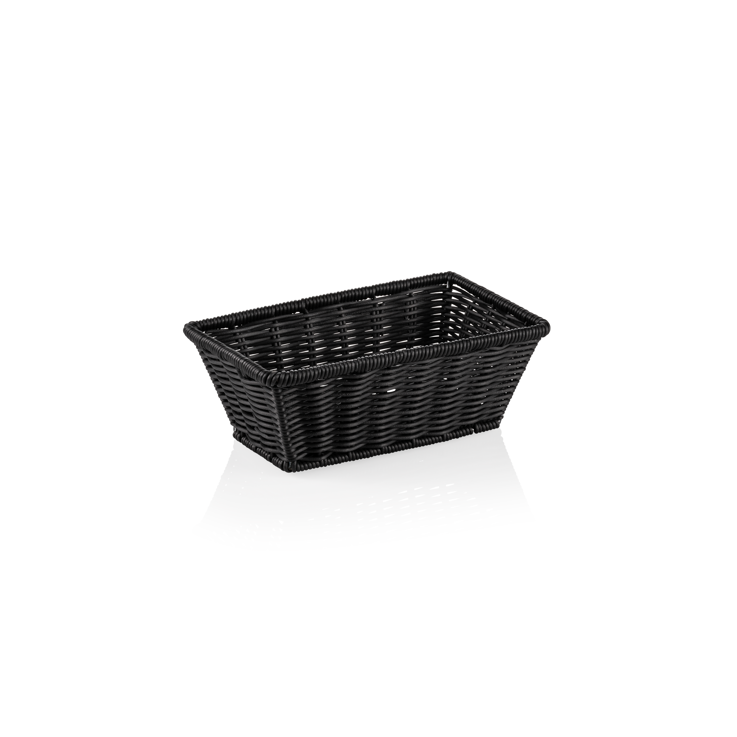 Panier en polypropylène, 26,5 x 16 x 10 cm (GN 1/4) - noir Panier en polypropylène, 26,5 x 16 x 10 cm (GN 1/4) - noir