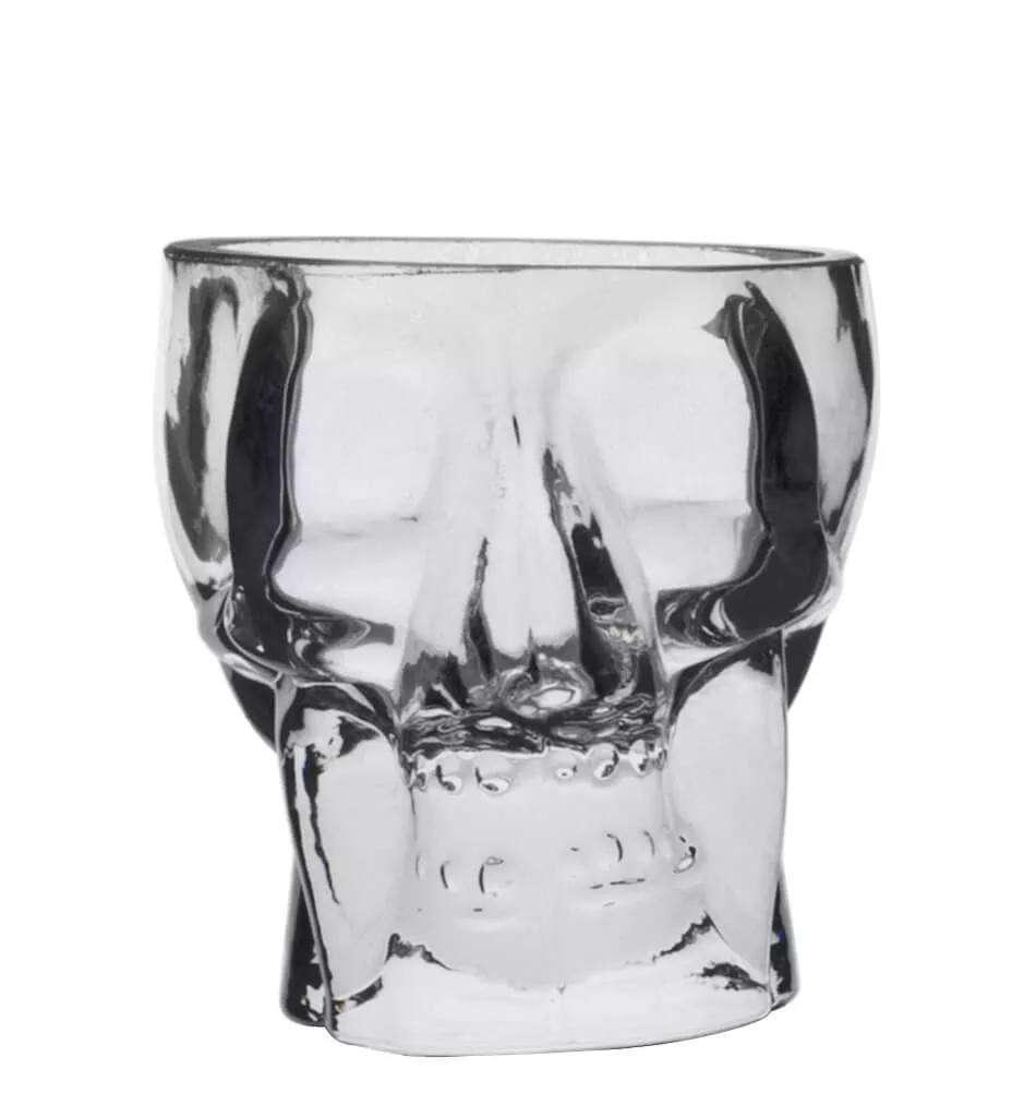 Verre à shot Tiki Tête de mort - 90ml Verre à shot Tiki Tête de mort - 90ml
