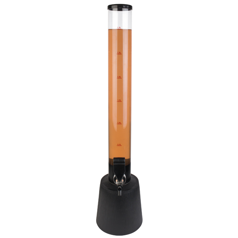 Colonne à boissons / tour à bière / colonne à bière avec robinet - 3 litres (1 pièce) Colonne à boissons / tour à bière / colonne à bière avec robinet - 3 litres (1 pièce)