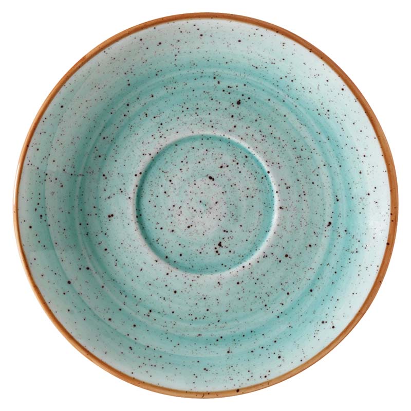 Bonna Aura Aqua Rita Soucoupe 12cm turquoise - 6 pièces Bonna Aura Aqua Rita Soucoupe 12cm turquoise - 6 pièces
