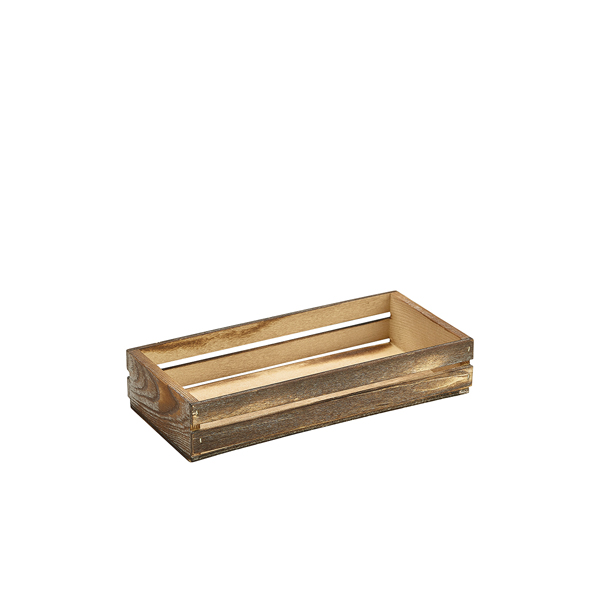 Caisse en bois rustique - 25 x 12 x 5 cm Caisse en bois rustique - 25 x 12 x 5 cm