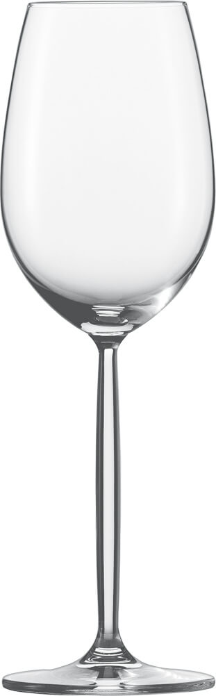 Verre à vin blanc, Diva Schott Zwiesel - 302ml avec 0,2l repère (6 pcs.)