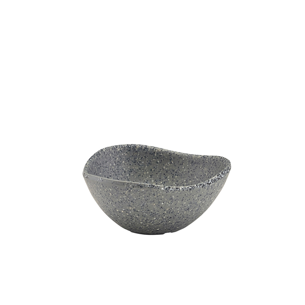 Bol triangulaire, mélamine, aspect granit gris - 70 ml / 7,5 cm (24 pièces) Bol triangulaire, mélamine, aspect granit gris - 70 ml / 7,5 cm (24 pièces)