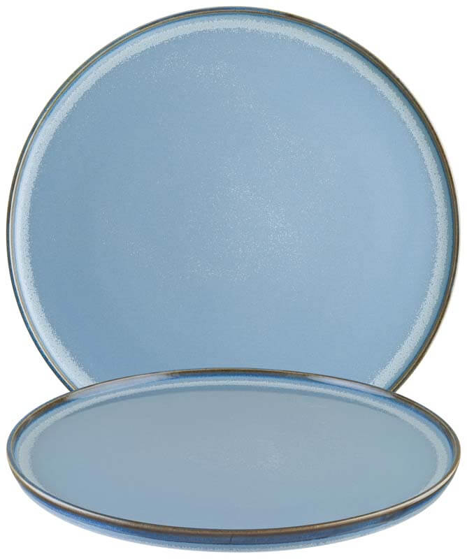 Bonna Sky Assiette plate Hygge 28cm bleu - 6 pièces Bonna Sky Assiette plate Hygge 28cm bleu - 6 pièces