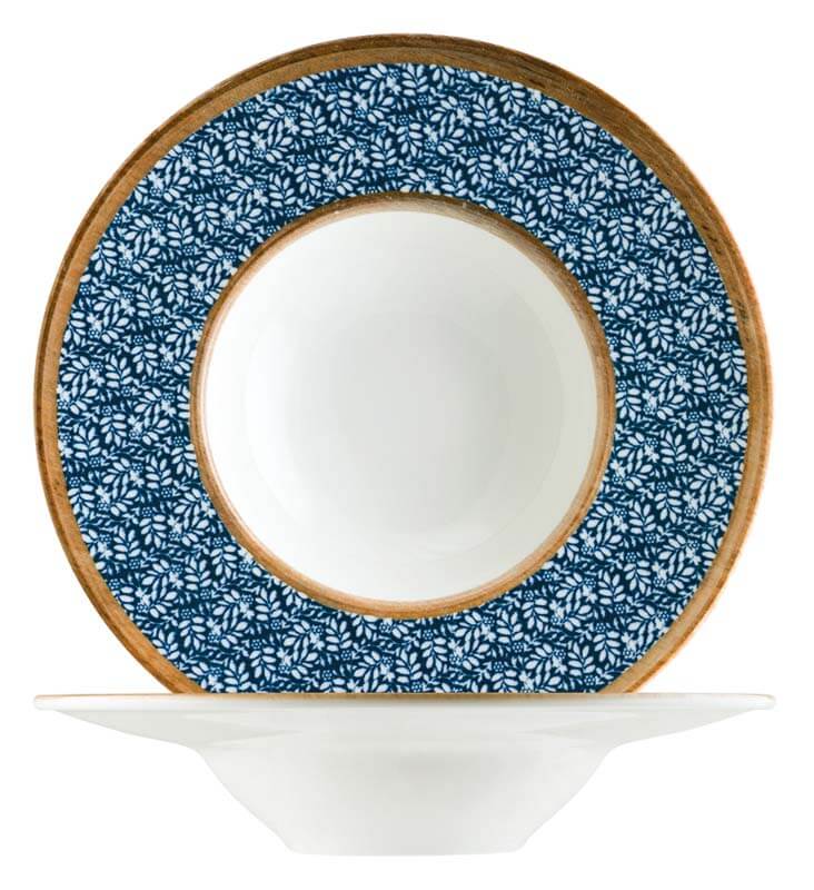 Bonna Lupin Banquet Assiette à pâtes 28cm bleu - 6 pièces Bonna Lupin Banquet Assiette à pâtes 28cm bleu - 6 pièces