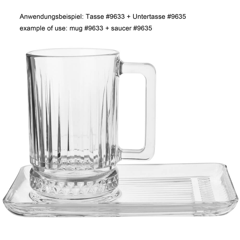 Gobelet avec anse Elysia, Pasabahce - 310ml (2 pcs) Gobelet avec anse Elysia, Pasabahce - 310ml (2 pcs)