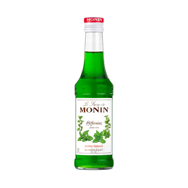Menthe verte - Monin Sirop petite bouteille (0,25l) Menthe verte - Monin Sirop petite bouteille (0,25l)