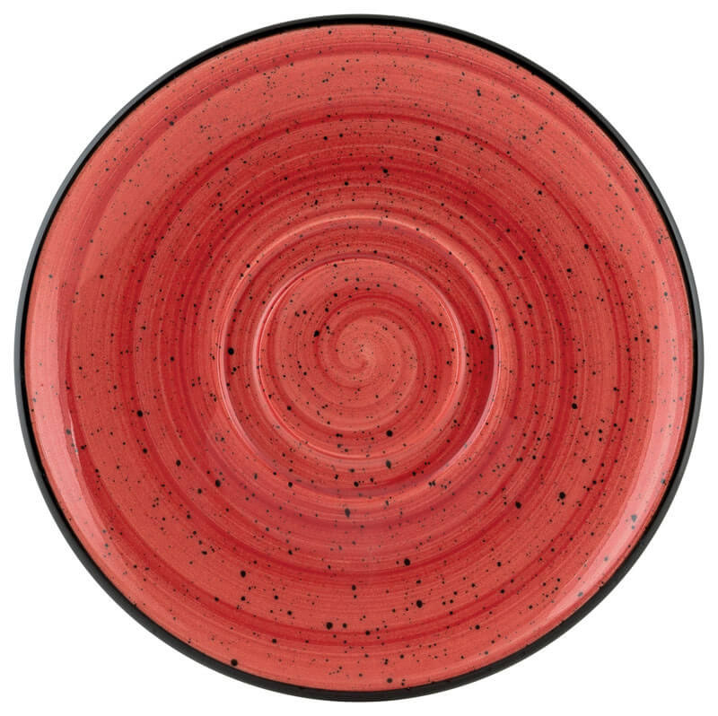 Bonna Aura Passion Gourmet Soucoupe combinée 19cm rouge - 12 pièces Bonna Aura Passion Gourmet Soucoupe combinée 19cm rouge - 12 pièces