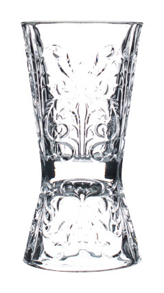 Double mesure de bar / Jigger Tattoo, RCR, verre cristal - 30/60ml (1 pcs.) Double mesure de bar / Jigger Tattoo, RCR, verre cristal - 30/60ml (1 pcs.)