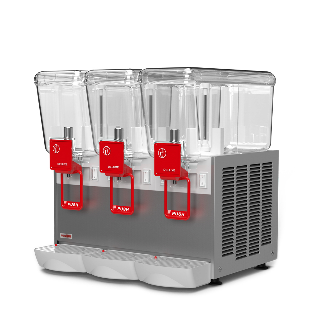 Distributeur de boissons froides Arctic Deluxe 12/3 AA - 3 x 12 litres, système à agitateur