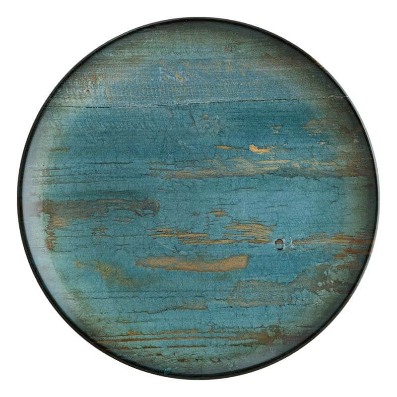 Bonna Madera Mint Gourmet Assiette plate 21cm bleu - 12 pièces