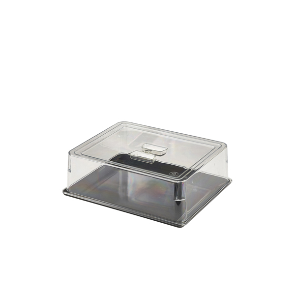Couvercle / capot, polycarbonate - 32,5 x 26,5 x 10 cm (GN 1/2)