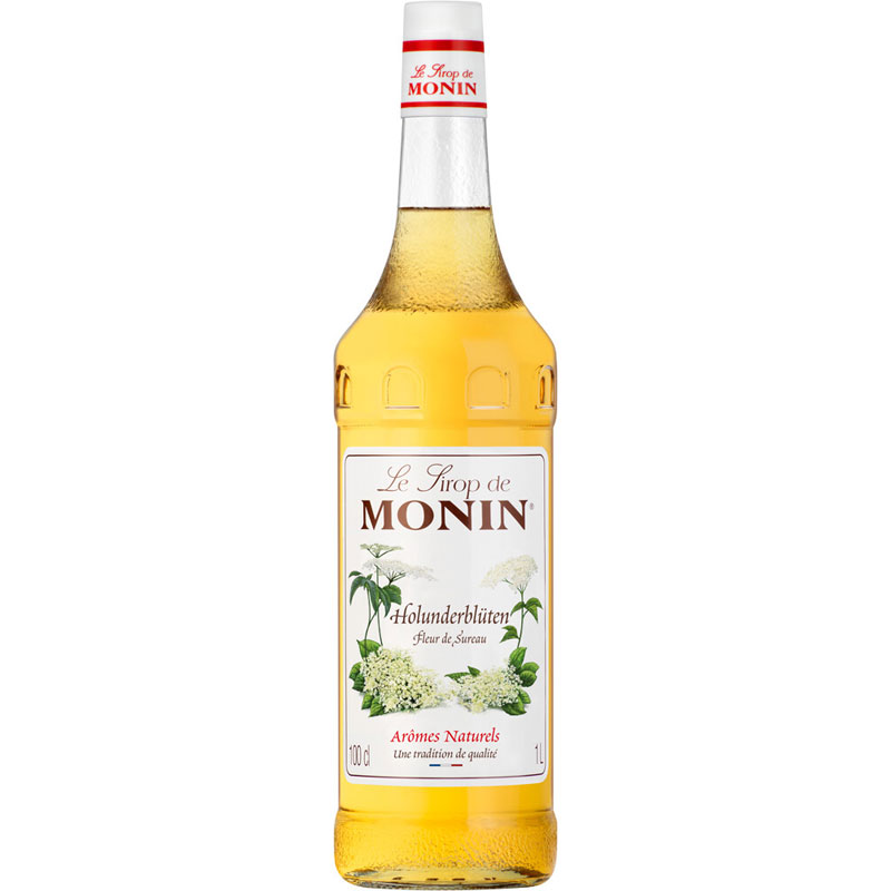 Fleur de sureau - Sirop Monin (1,0l) Fleur de sureau - Sirop Monin (1,0l)