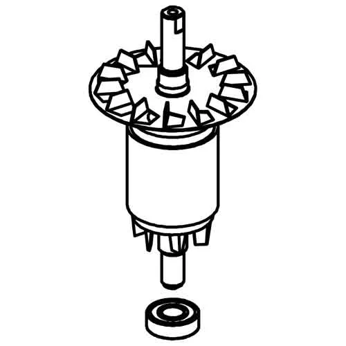 Rotor complet - Santos #50 (50830) Rotor complet - Santos #50 (50830)