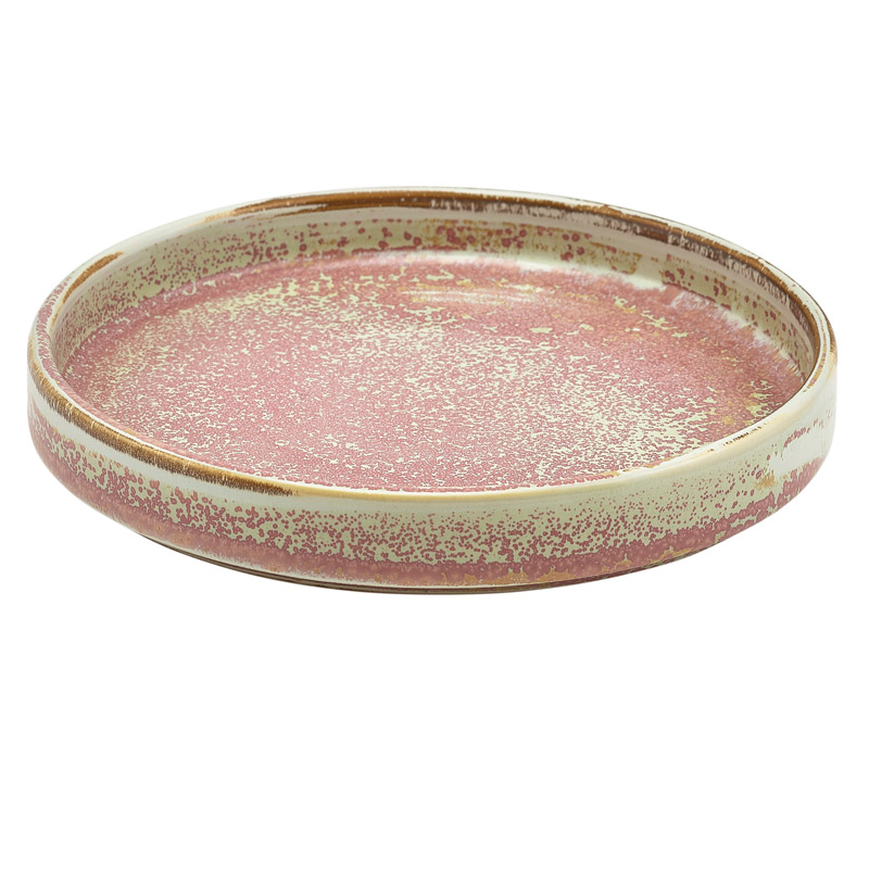 Assiettes de présentation Terra Rose – 18 cm (6 pcs)