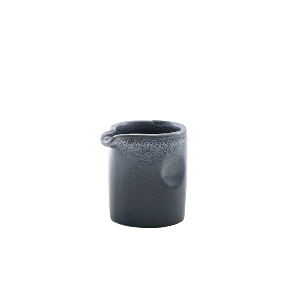 Petit pot Forge grès gris graphite – 90 ml (12 pcs)