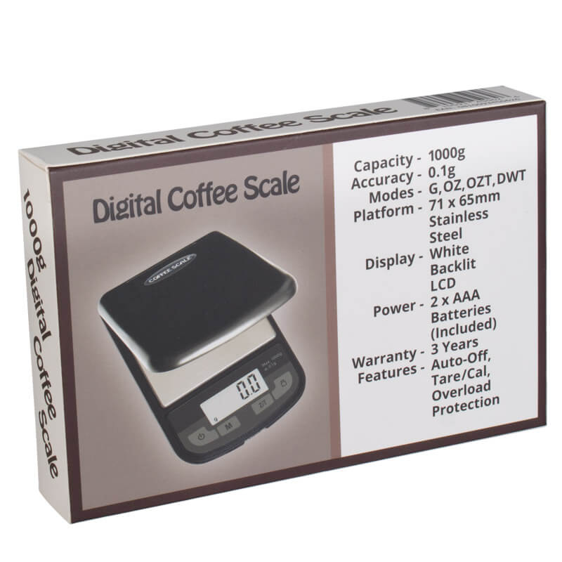 Balance numérique pour café 1000 g / 0,1 g Balance numérique pour café 1000 g / 0,1 g