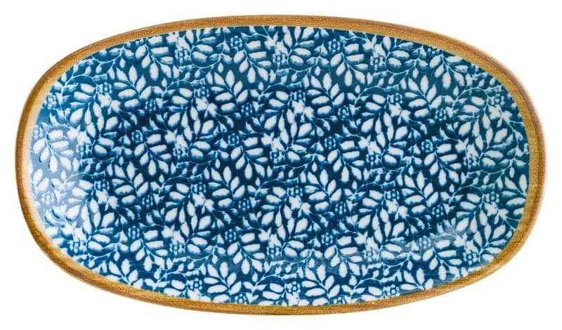 Bonna Lupin Gourmet Assiette ovale 34x19cm bleu - 6 pièces Bonna Lupin Gourmet Assiette ovale 34x19cm bleu - 6 pièces