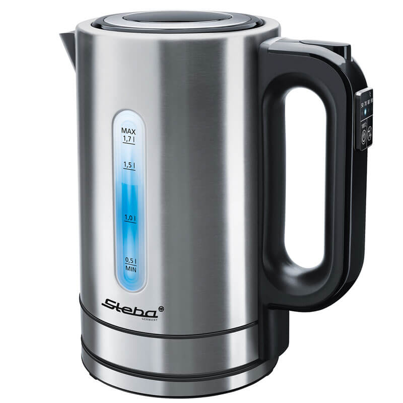 Bouilloire WK 21 INOX, Steba, sélection de température - 1,7 l Bouilloire WK 21 INOX, Steba, sélection de température - 1,7 l
