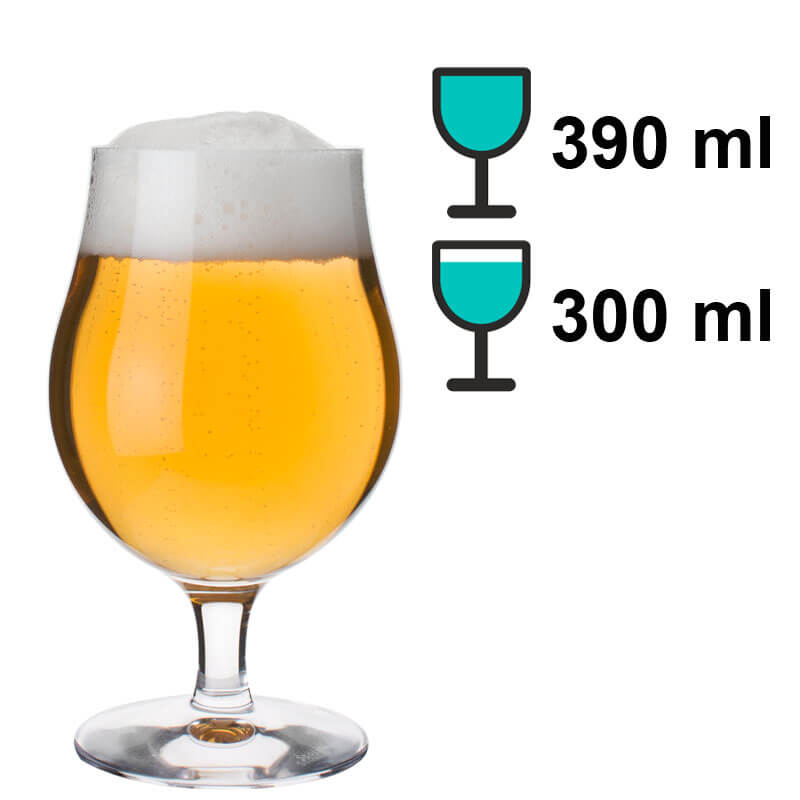 Coupe à bière Berlin, Stölzle - 390ml (1 pce) Coupe à bière Berlin, Stölzle - 390ml (1 pce)