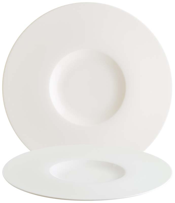 Bonna Neat Cream Assiette plate 30cm crème - 6 pièces Bonna Neat Cream Assiette plate 30cm crème - 6 pièces