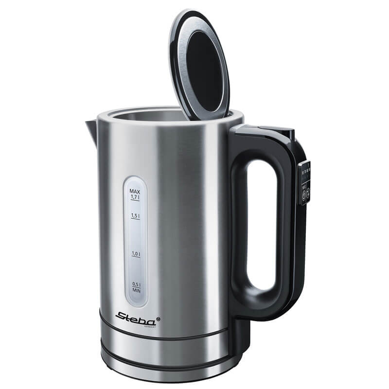 Bouilloire WK 21 INOX, Steba, sélection de température - 1,7 l Bouilloire WK 21 INOX, Steba, sélection de température - 1,7 l