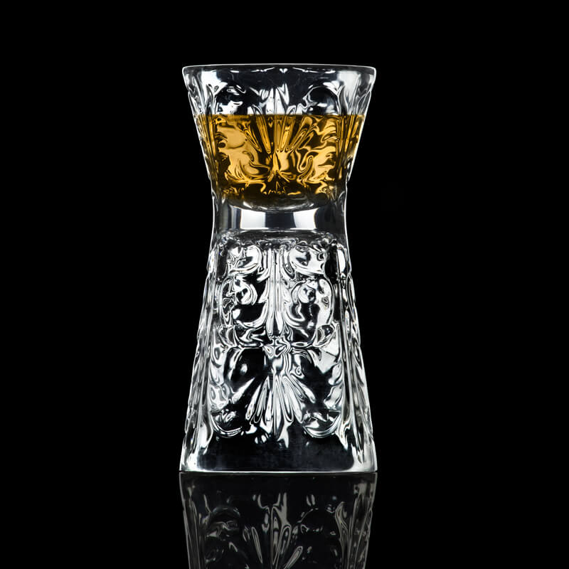 Double mesure de bar / Jigger Tattoo, RCR, verre cristal - 30/60ml (1 pcs.) Double mesure de bar / Jigger Tattoo, RCR, verre cristal - 30/60ml (1 pcs.)