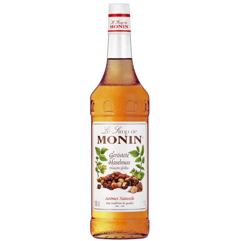 Noisette grillée - Sirop Monin (1,0l) Noisette grillée - Sirop Monin (1,0l)