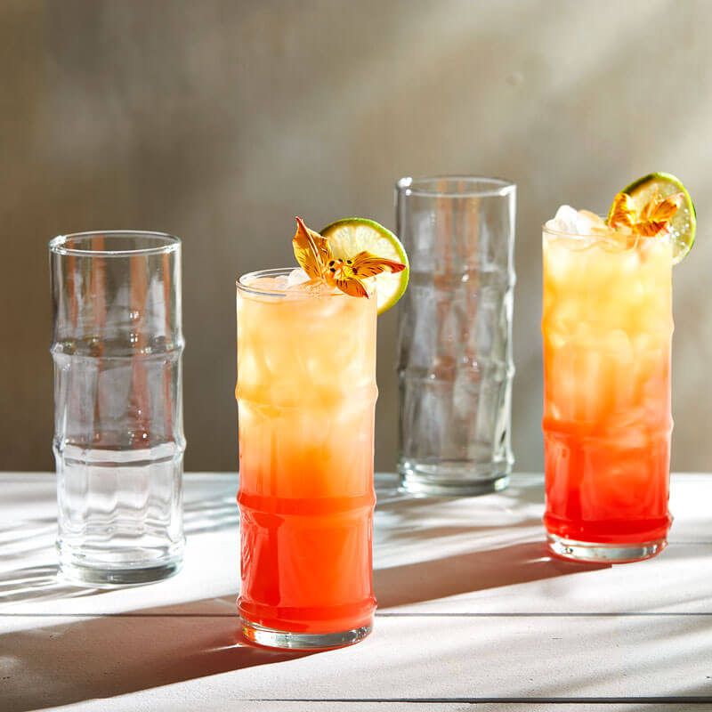 Verre Cooler Bamboo, Onis - 475ml (1 pce) Verre Cooler Bamboo, Onis - 475ml (1 pce)